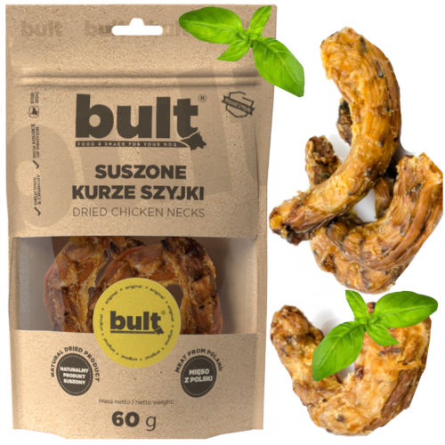 Przejdź do produktu Bult smaczki przysmaki szyja kurza 60g dla psa