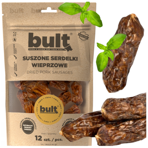 Przejdź do produktu Bult smaczki przysmaki serdelki z wieprzowiną 12szt dla psa
