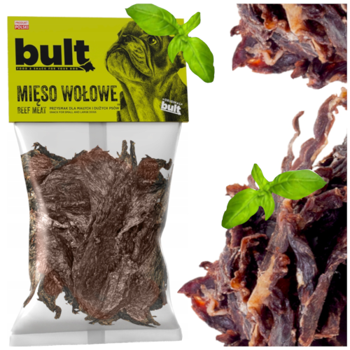 Przejdź do produktu Bult smaczki przysmaki mięso wołowe 100g dla psa