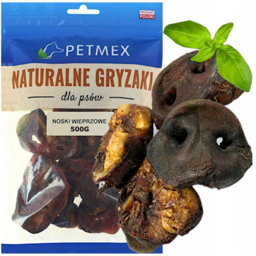 Przejdź do produktu Petmex smaczki przysmaki noski wieprzowe 500gdla psa