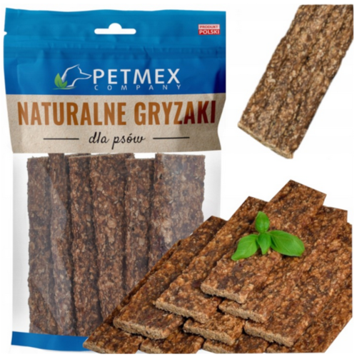 Przejdź do produktu Petmex smaczki przysmaki paski z koniny 200g dla psa