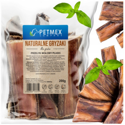 Przejdź do produktu Petmex smaczki przełyk suszony 200g dla psa
