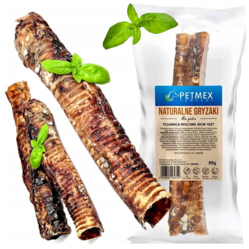 Przejdź do produktu Petmex smaczki przysmaki tchawica wołowa 30cm dla psa 