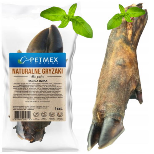 Przejdź do produktu Petmex smaczki przysmaki noga dzika 1szt dla psa