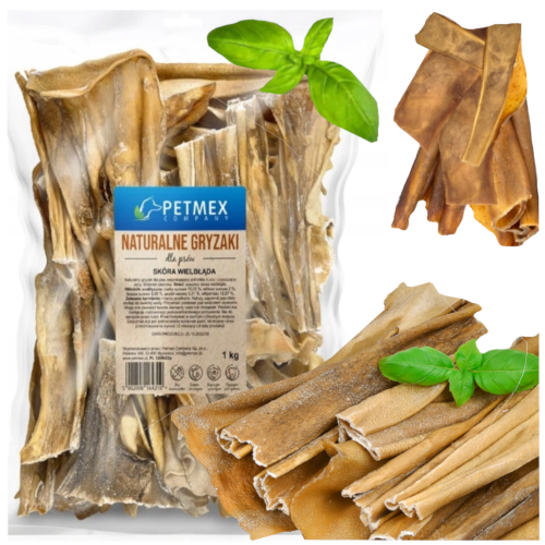 Przejdź do produktu Petmex smaczki przysmaki skóra wielbłąda 1000g dla psa