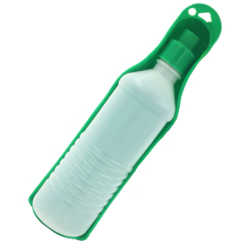 Przejdź do produktu Butelka składana 250ml dla psa zielona