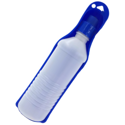 Przejdź do produktu Butelka składana 250ml dla psa niebieska