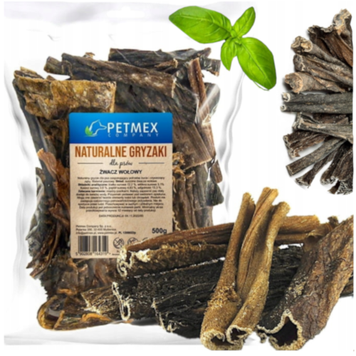 Przejdź do produktu Petmex smaczki przysmaki żwacz wołowy 500g dla psa 