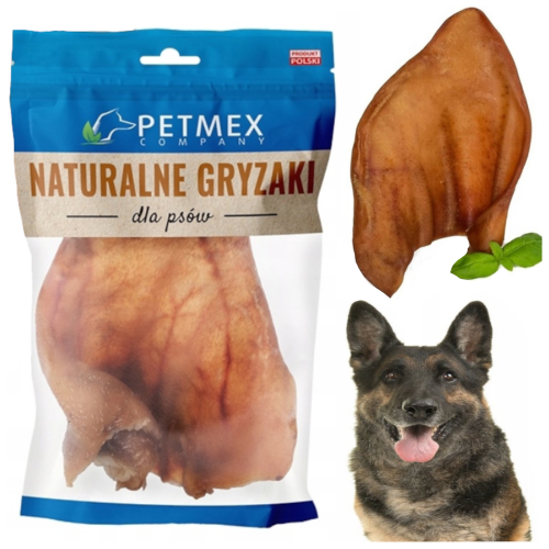Przejdź do produktu Petmex smaczki przysmaki ucho wieprzowe 1szt dla psa 