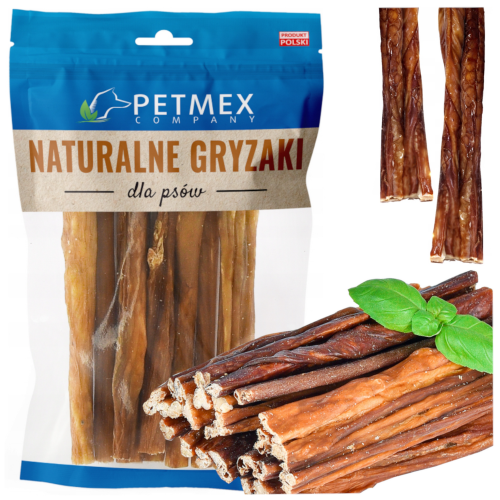 Przejdź do produktu Petmex smaczki przysmaki jelito wołowe 100g dla psa 