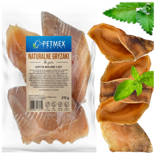 Przejdź do produktu  Petmex smaczki przysmaki kopyto wołowe 3szt dla psa 