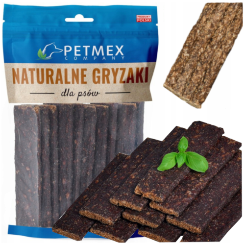 Przejdź do produktu Petmex smaczki przysmaki paski wołowe 100g dla psa